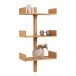 Wandregal >Villa< in Hellbraun, Bambus - 50x102x25cm (BxHxT)