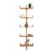 Wandregal >Villa< in Hellbraun, Bambus - 50x180x25cm (BxHxT)
