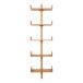 Wandregal >Villa< in Hellbraun, Bambus - 50x180x25cm (BxHxT)