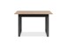 Esstisch >Denver< (auszihbar bis 160cm) Artisan Eiche Dekor / anthrazit - 120(160)x75x80cm (BxHxT)