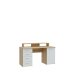 Schreibtisch >Net< in Artisan Eiche und Hellgrau - 145x90,7x60cm (BxHxT)