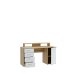 Schreibtisch >Net< in Artisan Eiche und Hellgrau - 145x90,7x60cm (BxHxT)