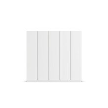 Drehtürenschrank >Monostar< in alpinweiß aus Holzwerkstoff - 226x210x54cm (BxHxT)