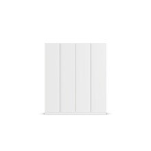 Drehtürenschrank >Monostar< in alpinweiß...