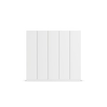 Drehtürenschrank >Monostar< in alpinweiß...