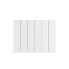 Drehtürenschrank >Modesty< in alpinweiß aus Holzwerkstoff - 271x210x54cm (BxHxT)