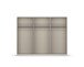 Drehtürenschrank >Modesty< in alpinweiß aus Holzwerkstoff - 271x210x54cm (BxHxT)