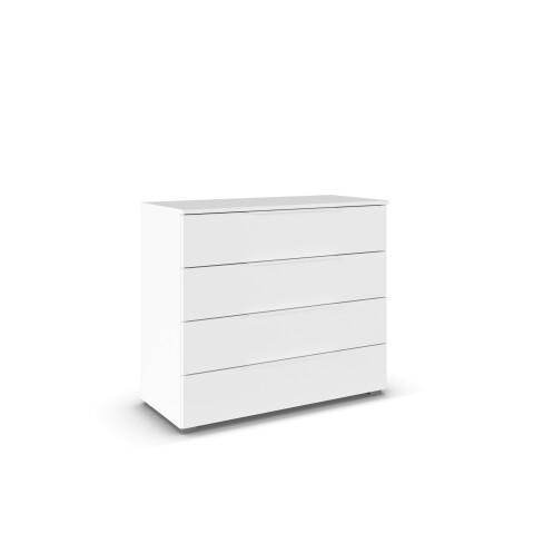 Kommode >Modesty< in alpinweiß aus Holzwerkstoff - 93x81x42cm (BxHxT)