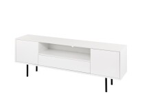 Kommode >8877-11.11< in Weiß - 34x165x60 (LxBxH)