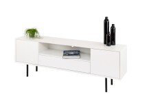 Kommode >8877-11.11< in Weiß - 34x165x60 (LxBxH)