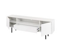 Kommode >8877-11.11< in Weiß - 34x165x60 (LxBxH)