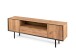 TV-Board >8877-79< in Gold Craft Oak, Schiefer - 165x60x34 (BxHxT)