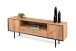 TV-Board >8877-79< in Gold Craft Oak, Schiefer - 165x60x34 (BxHxT)