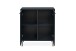 Kommode >Caracas< in Navy blau - 80x90x40cm (BxHxT)