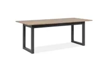 Esstisch >Denver< in Artisan Oak / anthrazit -...