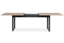 Esstisch >Denver< in Artisan Oak / anthrazit - 200x75x90cm (BxHxT)
