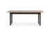 Esstisch >Denver< in Artisan Oak / anthrazit - 200x75x90cm (BxHxT)