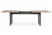 Esstisch >Denver< in Artisan Oak / anthrazit - 200x75x90cm (BxHxT)