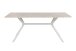 Esstisch >Onex< in Sandstein / weiß - 180x75x90cm (BxHxT)