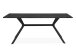 Esstisch >Onex< in Schiefer dunkel / schwarz - 180x75x90cm (BxHxT)