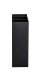 Schirmständer >22578< in schwarz, Metall - 30x48x16cm (BxHxT)