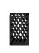 Schirmständer >22579< in schwarz, Metall - 30x48x16cm (BxHxT)