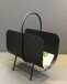 Zeitungsständer >22586< in schwarz, Metall - 37x47x22cm (BxHxT)