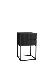MARLE Nachttisch in Graphit - Moderner Nachtschrank mit...