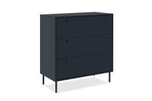Schubkastenkommode >Caracas< in Navy blau -...