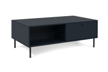 Couchtisch >Caracas< in Navy blau - 110x40x60cm (BxHxT)