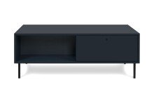 Couchtisch >Caracas< in Navy blau - 110x40x60cm (BxHxT)