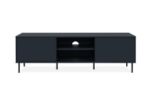 TV-Board >Caracas< in Navy blau - 160x50x40cm (BxHxT)