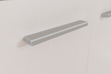 Schuhschrank >Satos< in weiß - 100x110x34cm (BxHxT)