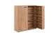 Schuhschrank >Satos< in Dekor Artisan Oak - 100x110x34cm (BxHxT)