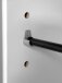 Schuhschrank >Satos< in samt - 50x105x34cm (BxHxT)