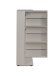 Schuhschrank >Satos< in samt - 50x105x34cm (BxHxT)
