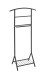 Herrendiener >23591< in schwarz, Metall - 45x101x26cm (BxHxT)