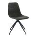 Polsterstuhl >Monaco< (2er-Set) in Grau, Vintagelederoptik - 48x86x54cm (BxHxT)
