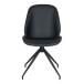 Polsterstuhl >MonteCarlo< (2er-Set) in Schwarz - 50x88x60 (BxHxT)