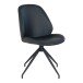 Polsterstuhl >MonteCarlo< (2er-Set) in Schwarz - 50x88x60 (BxHxT)