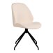 Polsterstuhl >MonteCarlo< (2er-Set) in Weiss, Stoff - 50x88x60cm (BxHxT)
