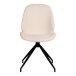 Polsterstuhl >MonteCarlo< (2er-Set) in Weiss, Stoff - 50x88x60cm (BxHxT)