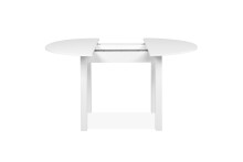 Esstisch >Coburg< in weiß - 100x76x100cm (BxHxT)