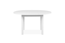 Esstisch >Coburg< in weiß - 100x76x100cm (BxHxT)