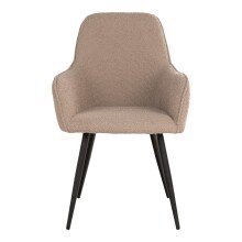 Armlehnstuhl >Harbo< (2er-Set) in Beige, Stoff -...