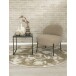 Relaxsessel >Glasgow< in Grau braun, Stoff - 57x71x66cm (BxHxT)