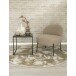 Relaxsessel >Glasgow< in Grau braun, Stoff - 57x71x66cm (BxHxT)