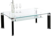 Alberto Couchtisch: Modernes Design aus Sicherheitsglas...