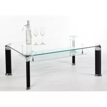Alberto Couchtisch: Modernes Design aus Sicherheitsglas...