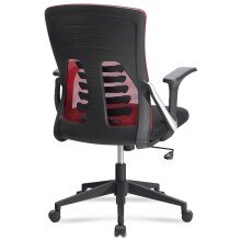 Bürostuhl Schreibtischstuhl Mesh Rot Drehstuhl Ergonomisch 120 kg